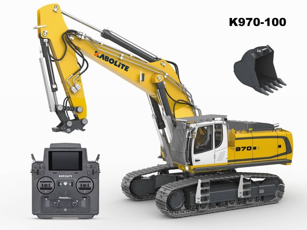 Kabolite 970 1:14 Hydraulic RC Excavator — view 2