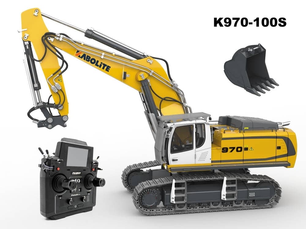 Kabolite 970 1:14 Hydraulic RC Excavator — view 3