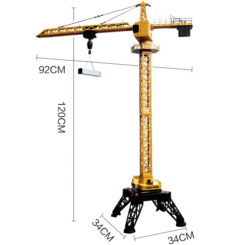 Huina 1585 12-Channel RC Tower Crane — view 3