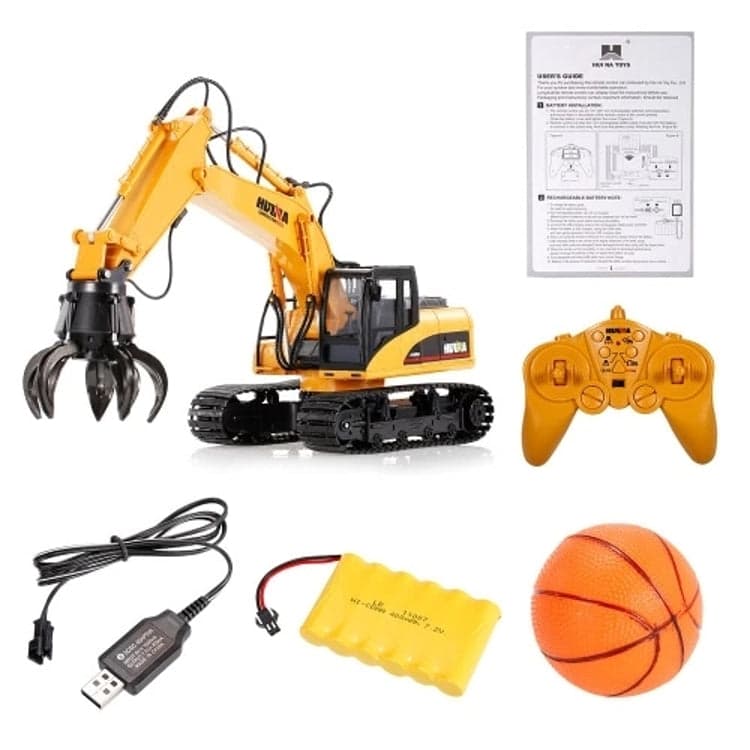 Huina 1571 Remote control Grabber Excavator (2026 Model) — view 2