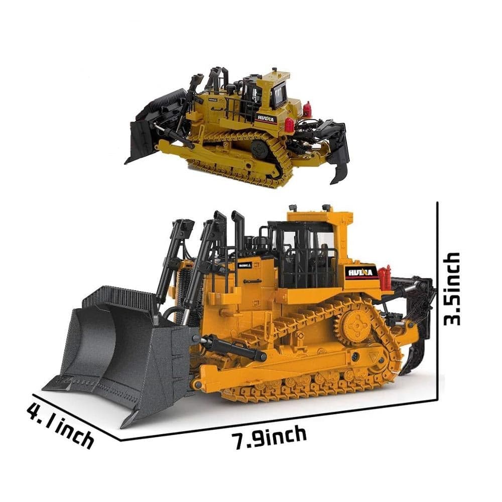 Huina 1700 1:50 Diecast Bulldozer — view 2