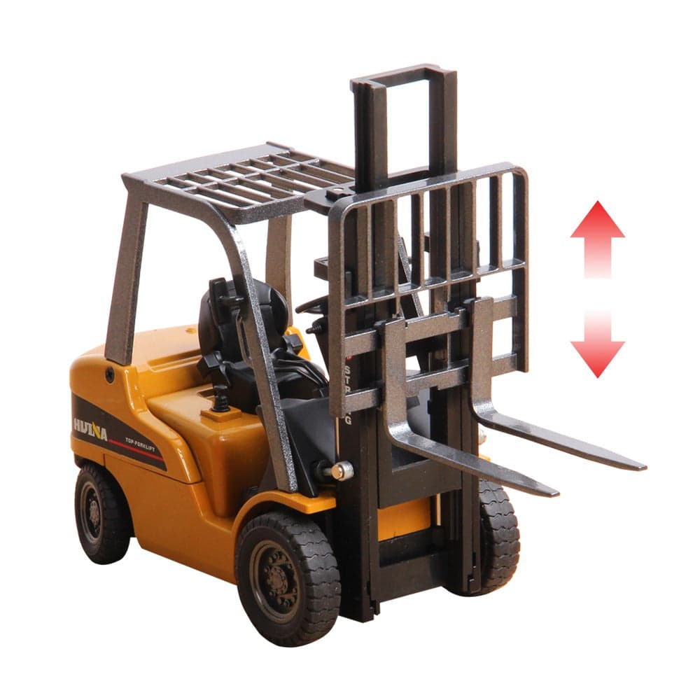 Huina 1717 1:50 Alloy Diecast Forklift — view 3