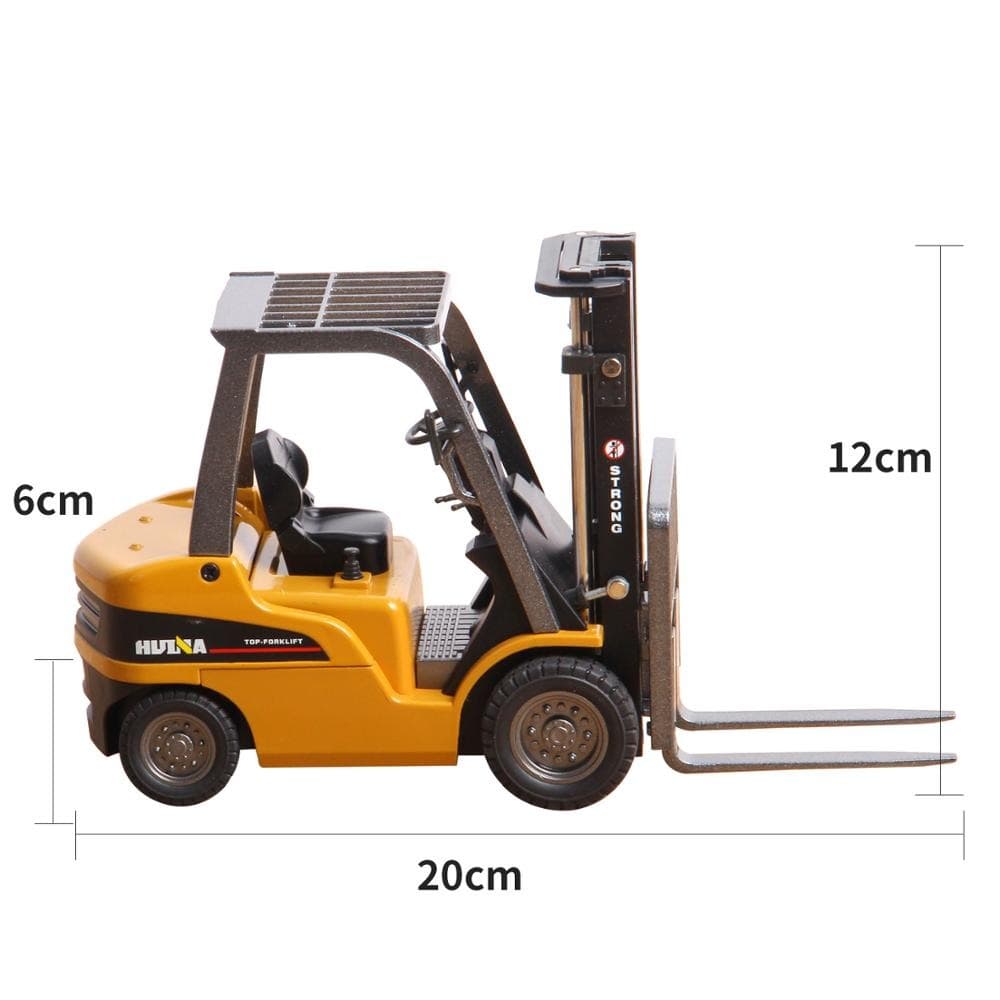 Huina 1717 1:50 Alloy Diecast Forklift — view 5