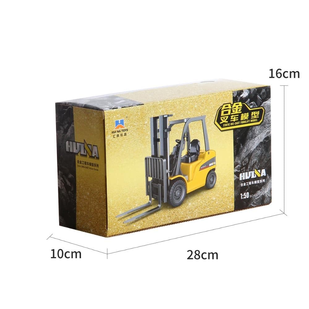 Huina 1717 1:50 Alloy Diecast Forklift — view 6