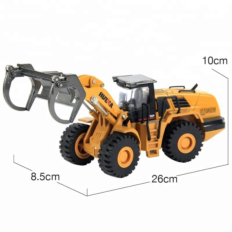 Huina 1716 1:50 Diecast Timber Loader — view 5