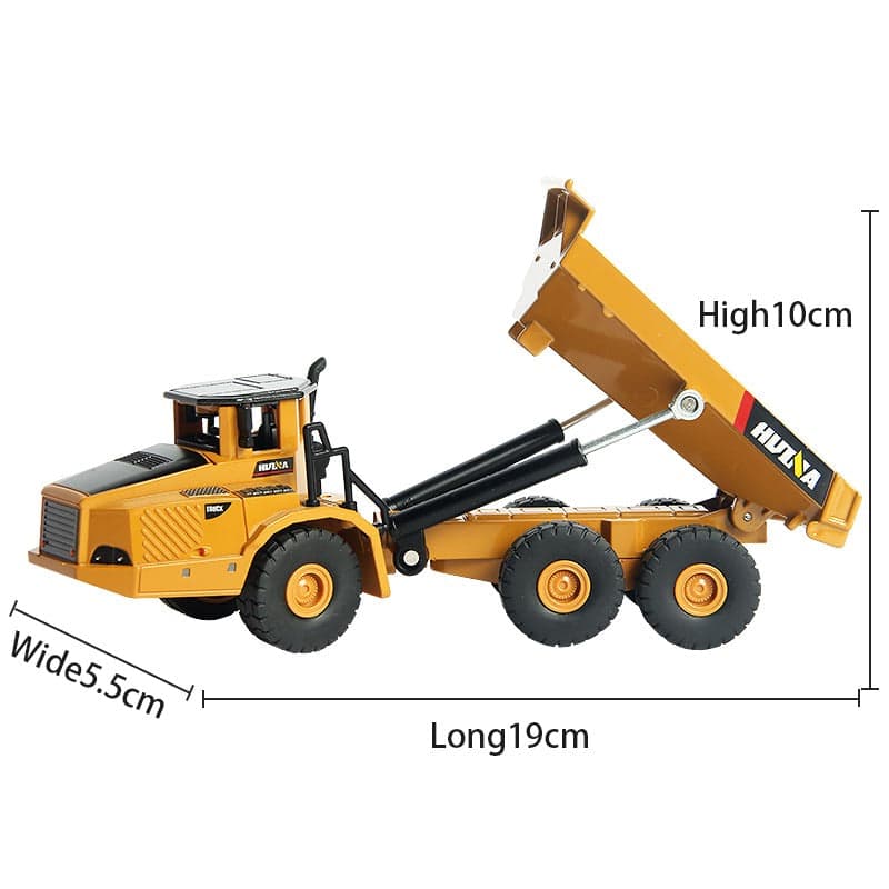 Huina 1712 1:50 Diecast Articulated Hauler — view 4