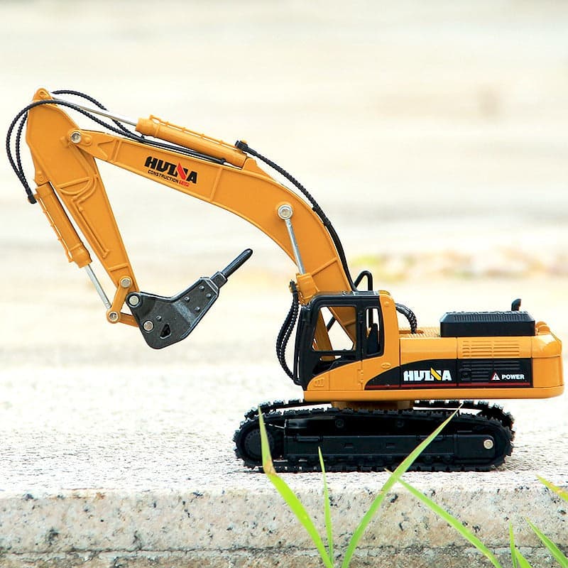 Huina 1711 1:50 Diecast Excavator Breaker — view 4