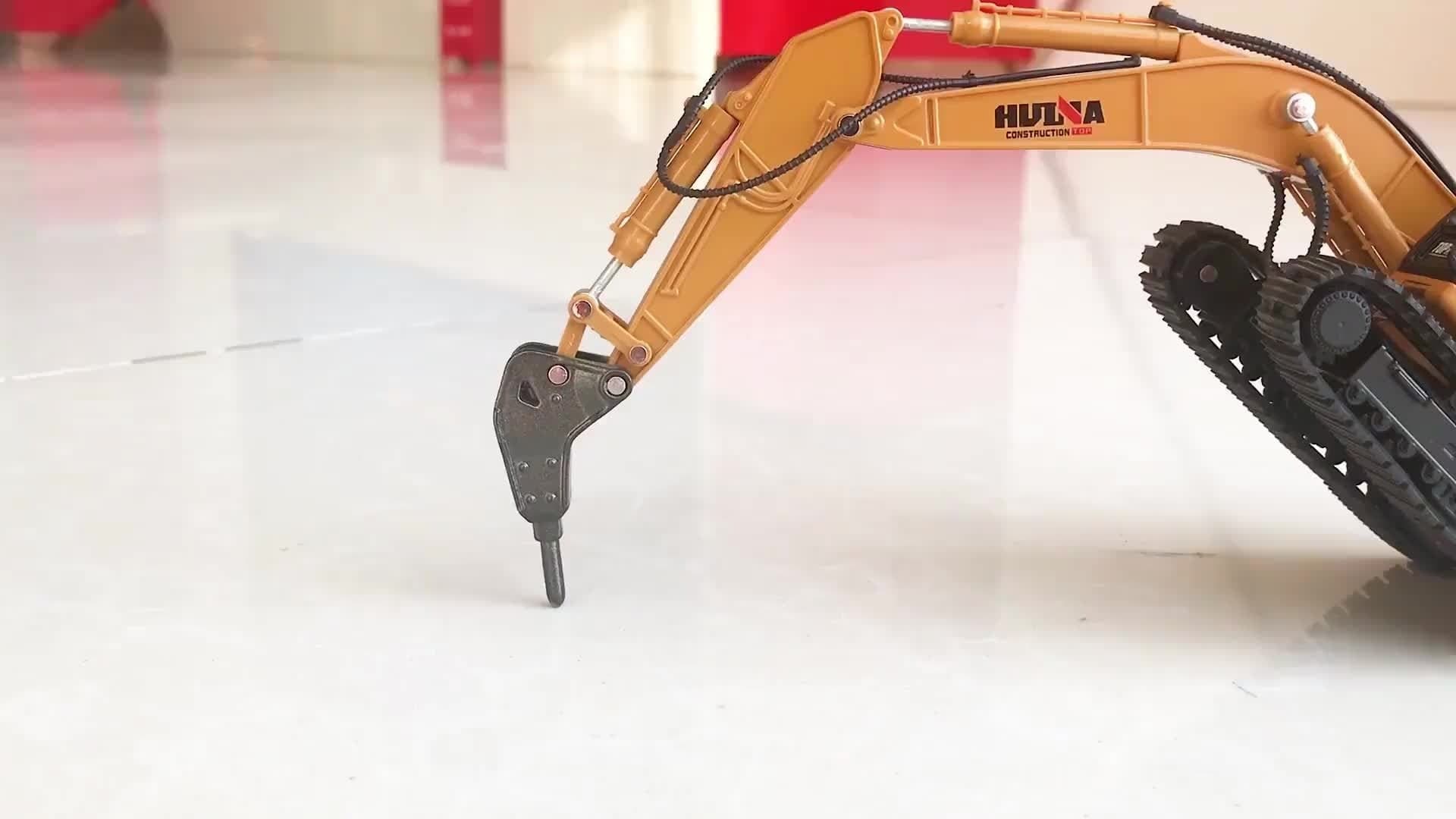 Huina 1711 1:50 Diecast Excavator Breaker — view 7