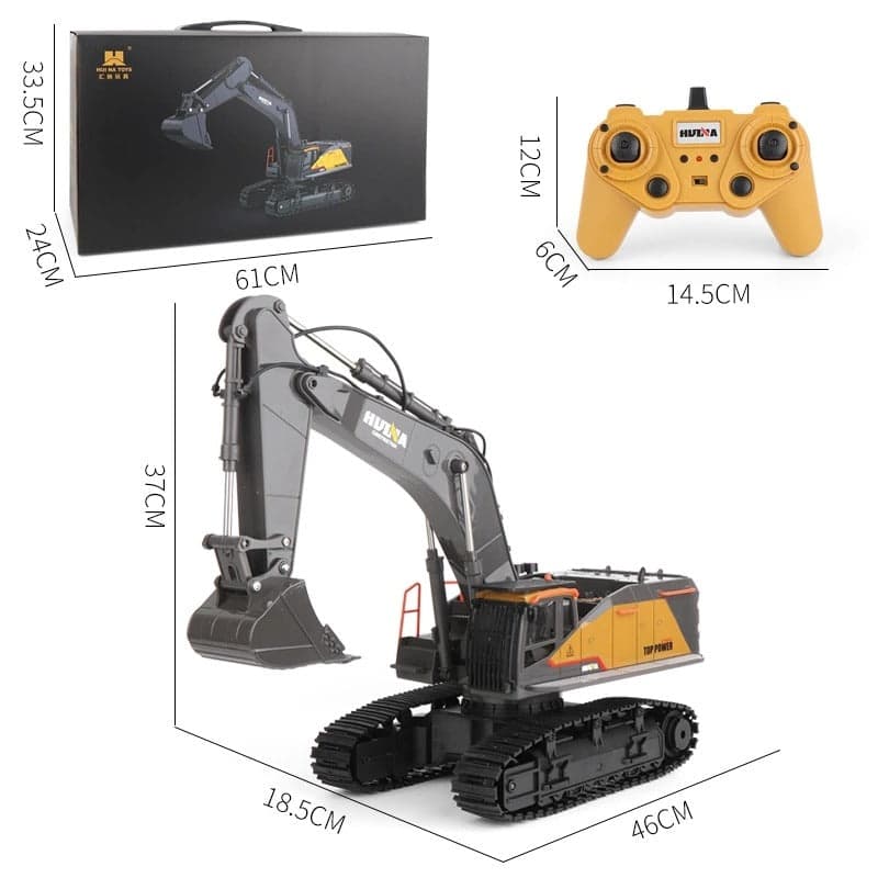 Huina 1592 1:14 Hydraulic Excavator — view 2