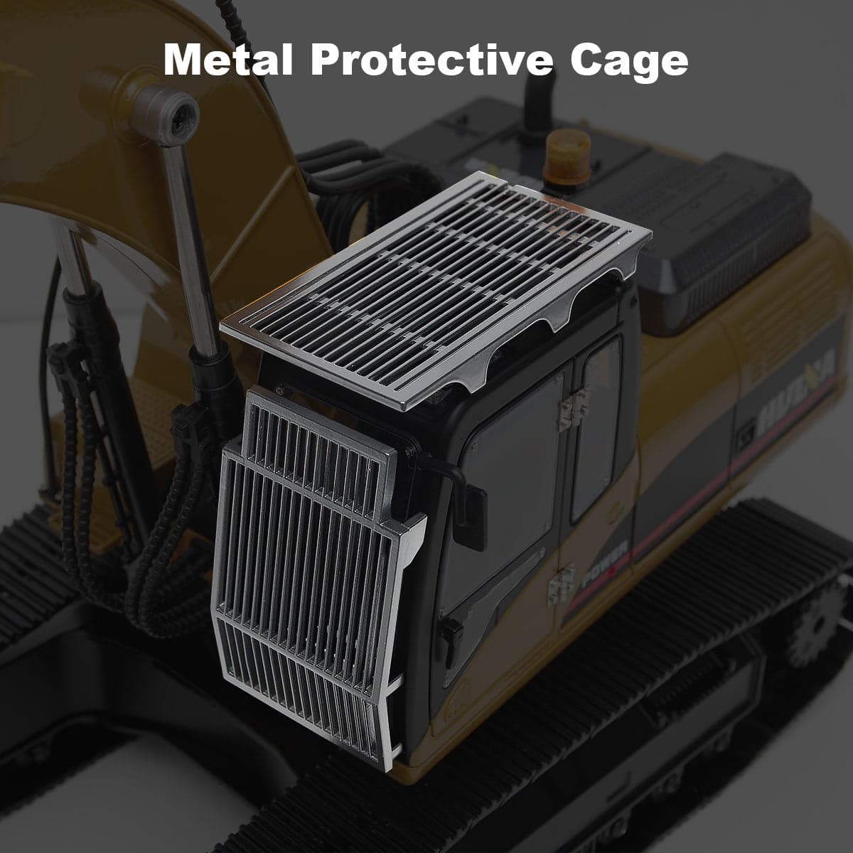 Huina 1580 1:14 All Metal Remote Control Excavator V5 (2026 Model) — view 6