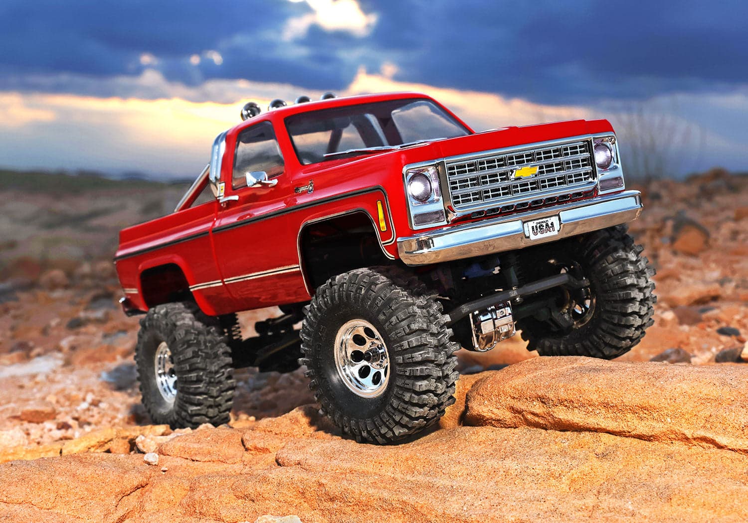 TRX-4M Chevy K10 High Trail 1:18 Crawler RTR