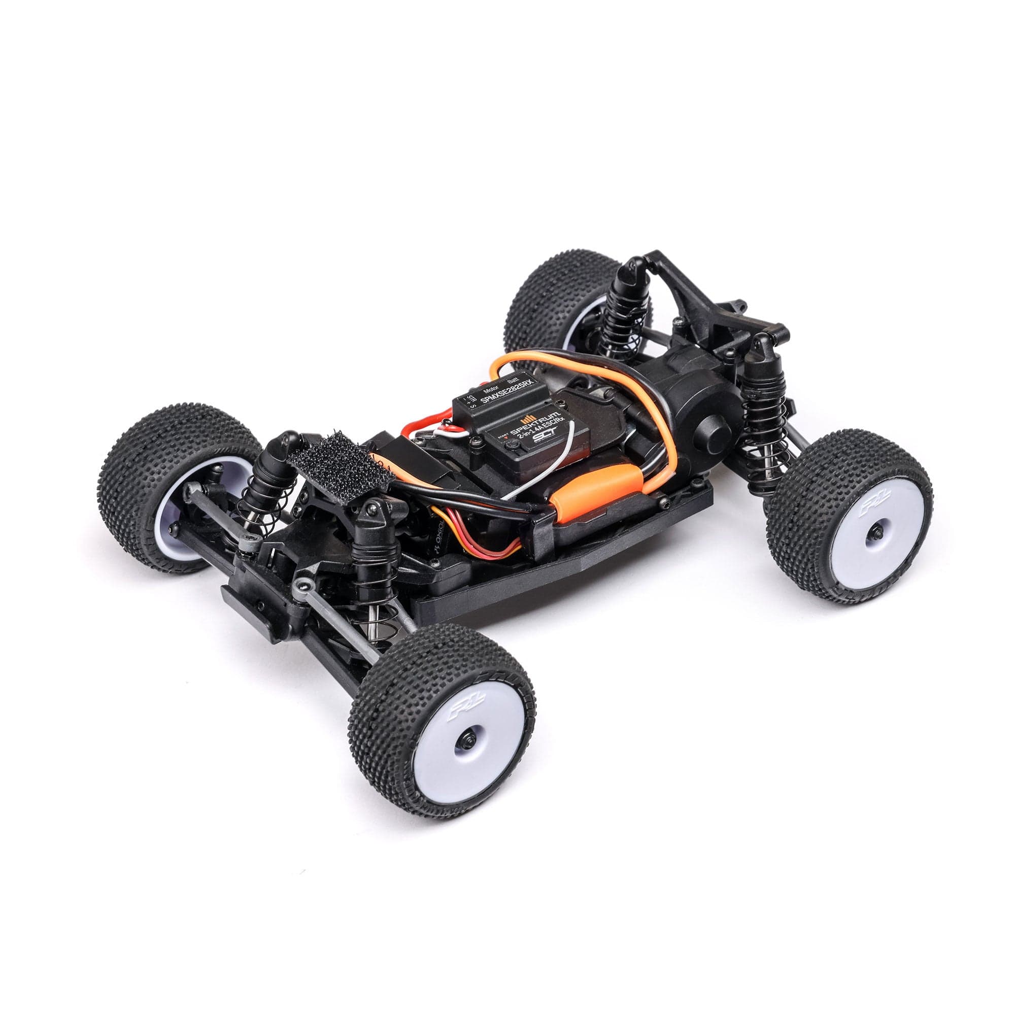 Micro-T 1:28 2WD Stadium Truck RTR w/ Battery & Charger, Silver — view 4
