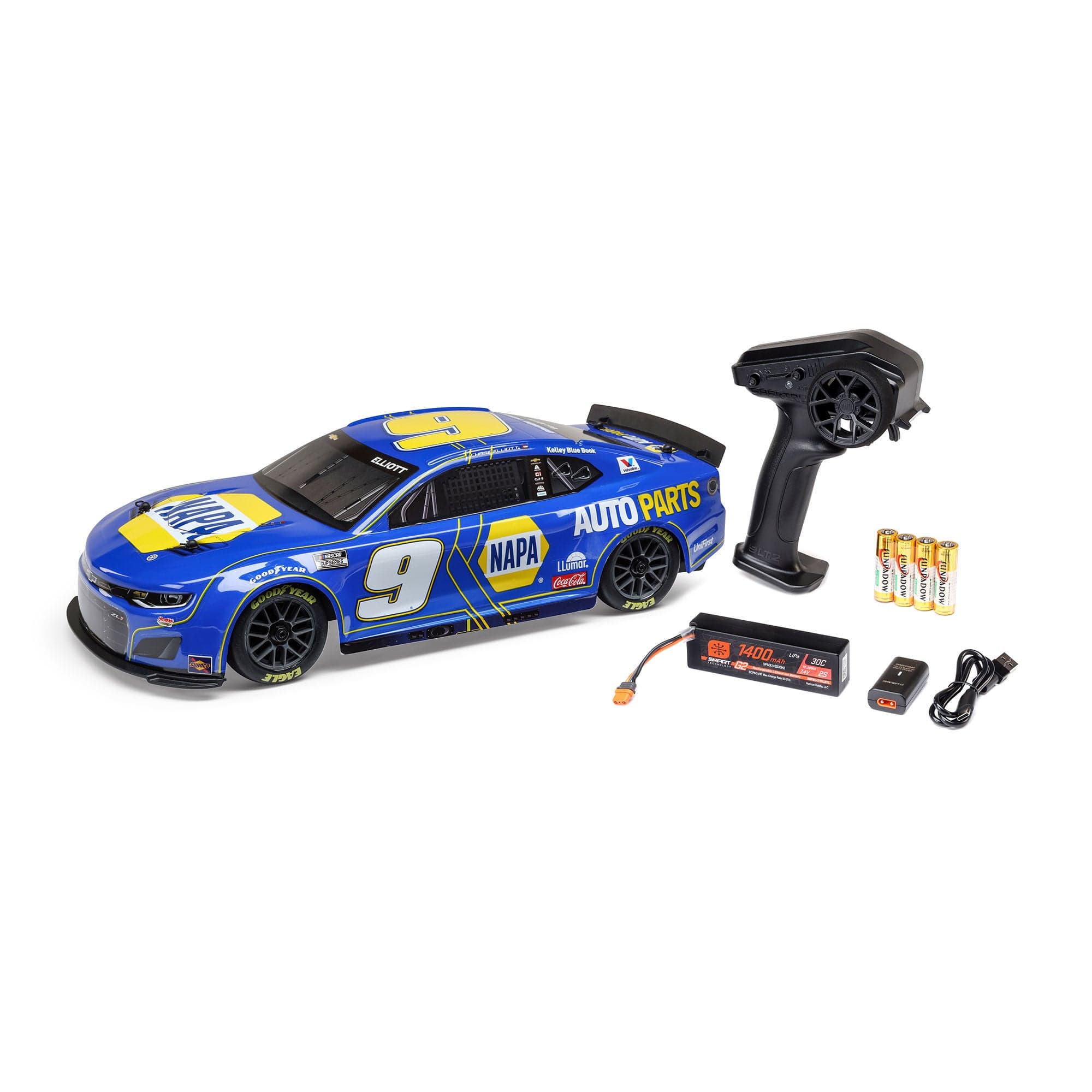 Losi NASCAR Chevy Camaro 1:12 Stock Car RTR
