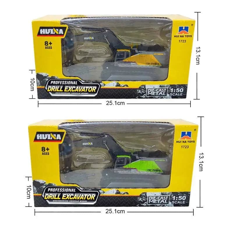 Huina 1723 Diecast Rock Breaker 1:50 — view 6