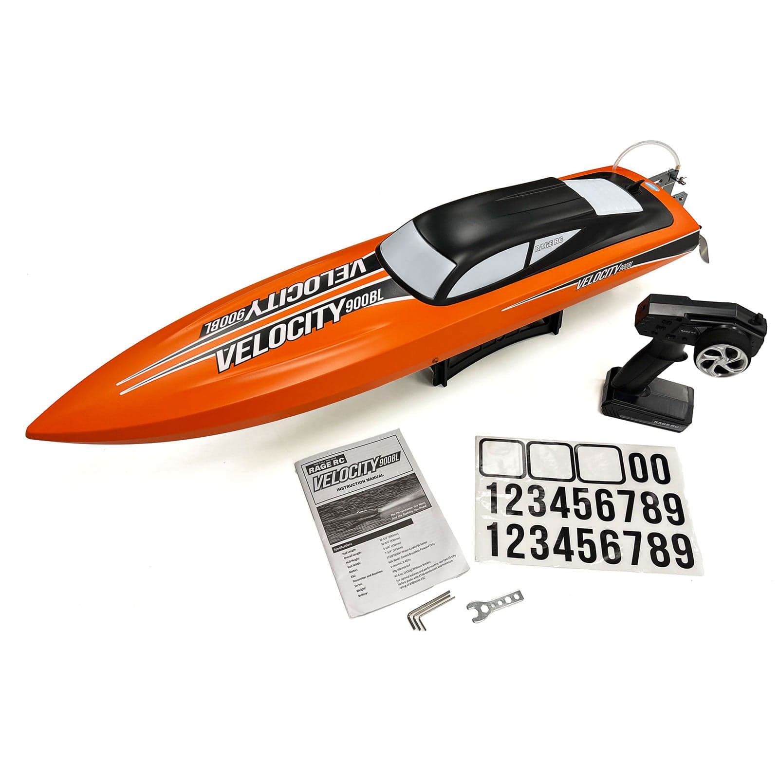 Velocity 900BL Brushless Deep Vee Boat RTR
