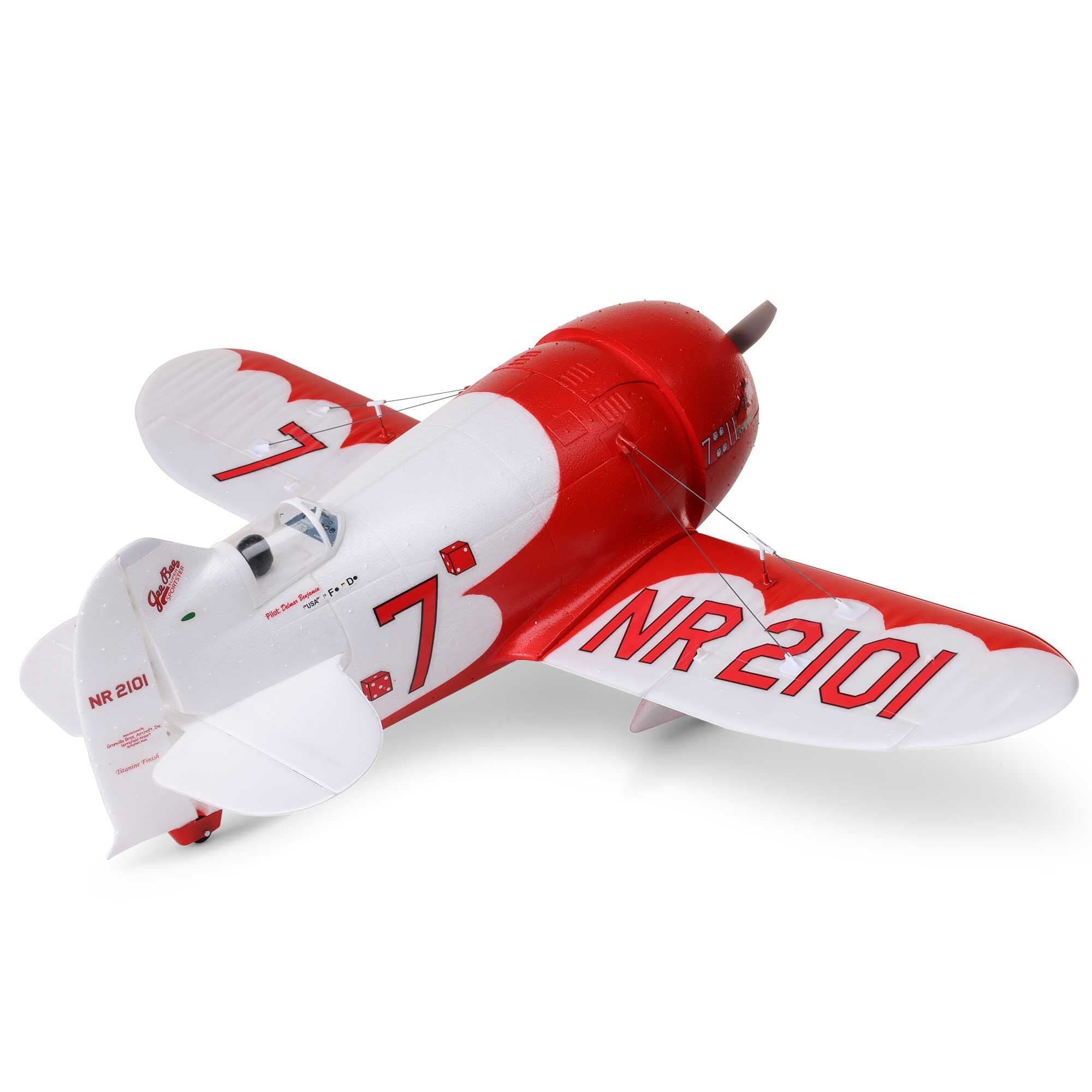 UMX Gee Bee R-2 520mm Ultra-Micro Airplane — view 2