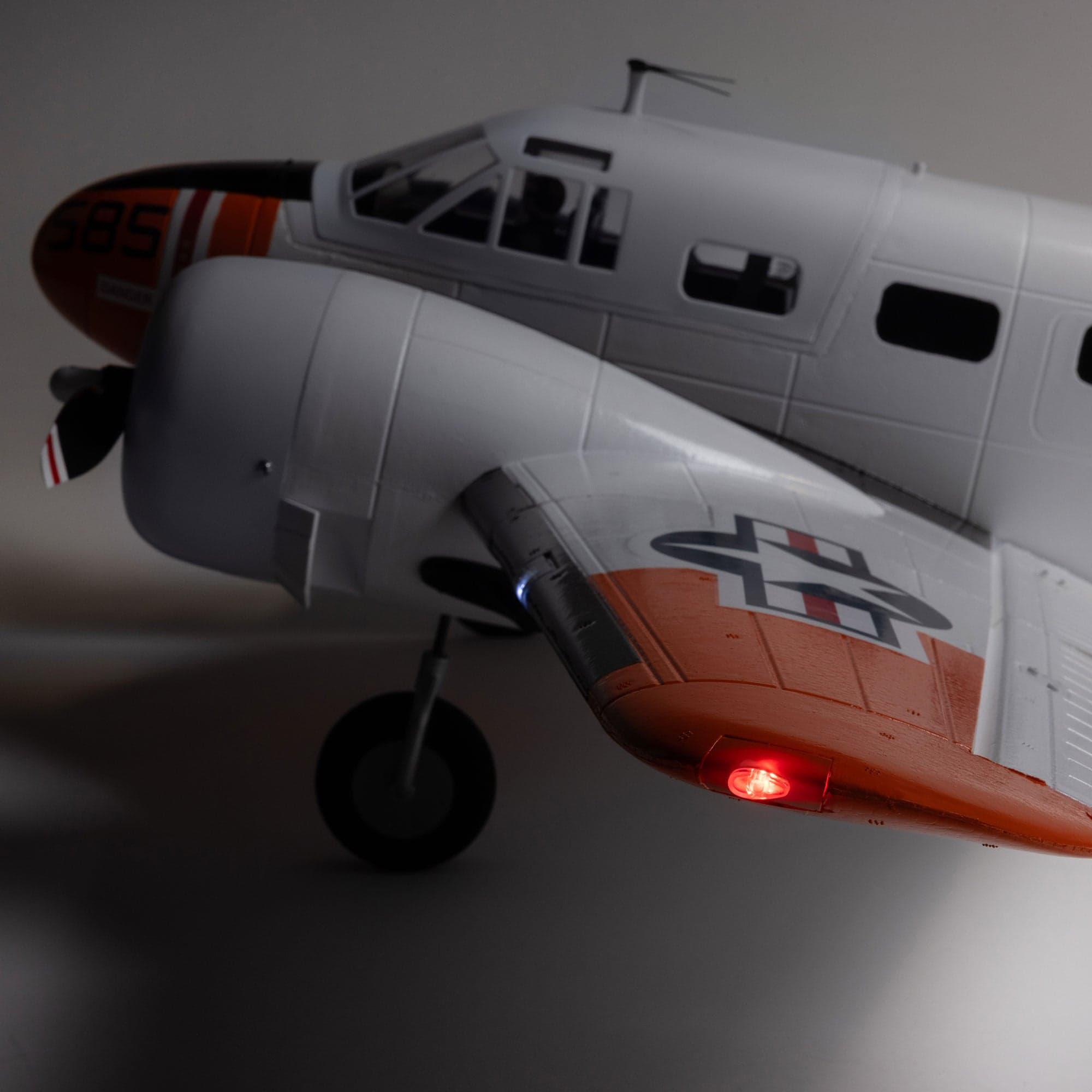 Beechcraft D18/RC-45J 1.5M PNP Twin — view 5