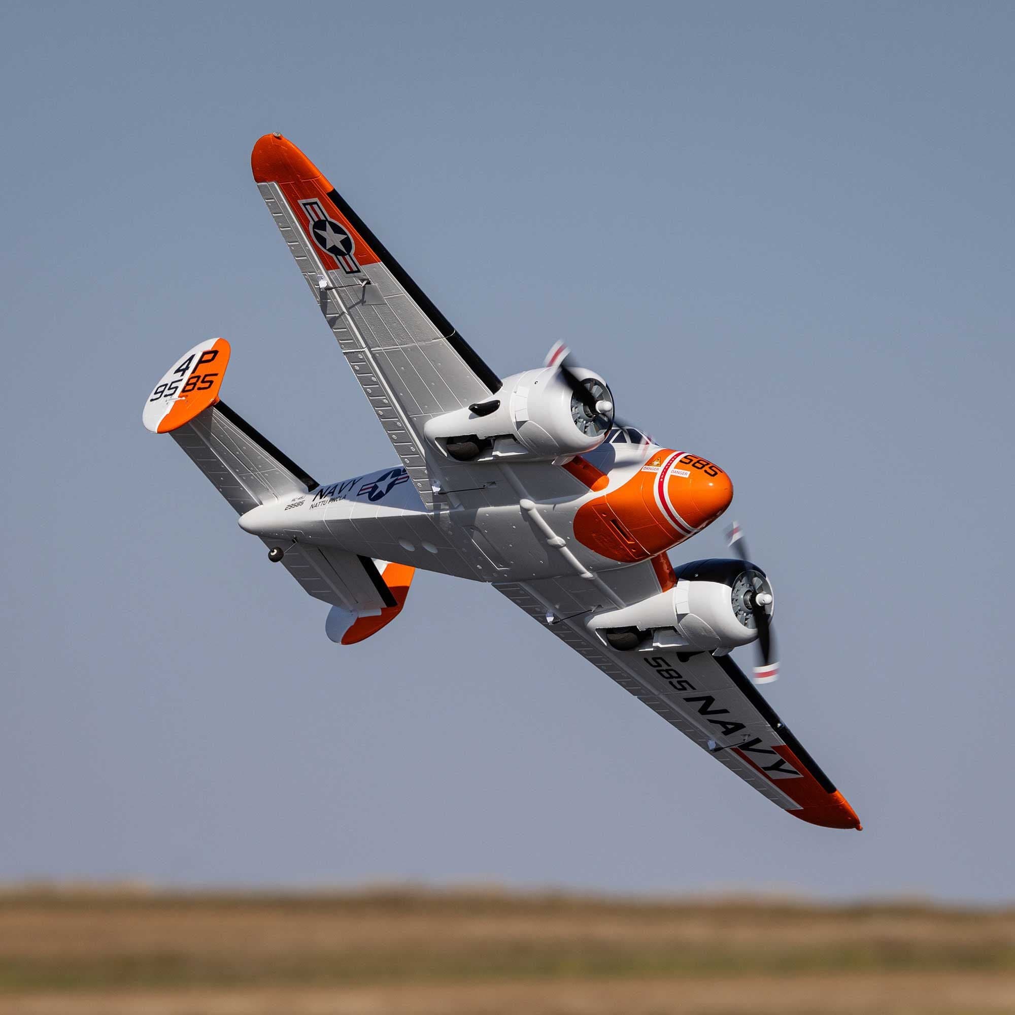 Beechcraft D18/RC-45J 1.5M PNP Twin — view 6