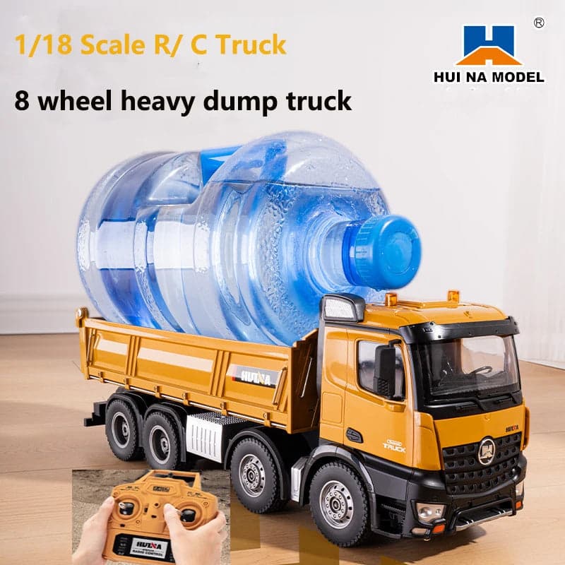 Huina 1536 1:14 RC Dump Truck — view 4