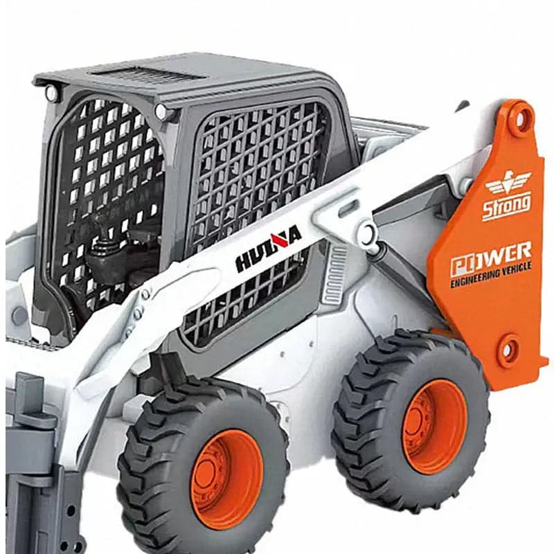 Huina 1708 1:50 Static Bobcat Loader — view 2