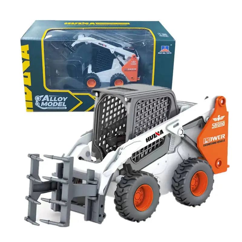 Huina 1708 1:50 Static Bobcat Loader — view 4