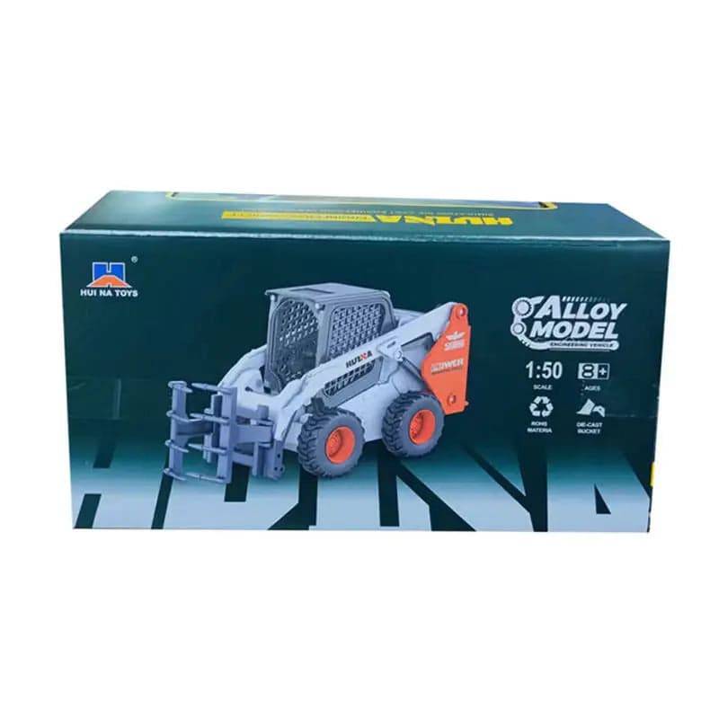 Huina 1708 1:50 Static Bobcat Loader — view 5
