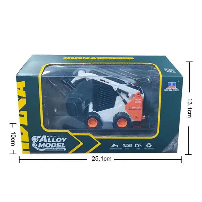 Huina 1708 1:50 Static Bobcat Loader — view 6