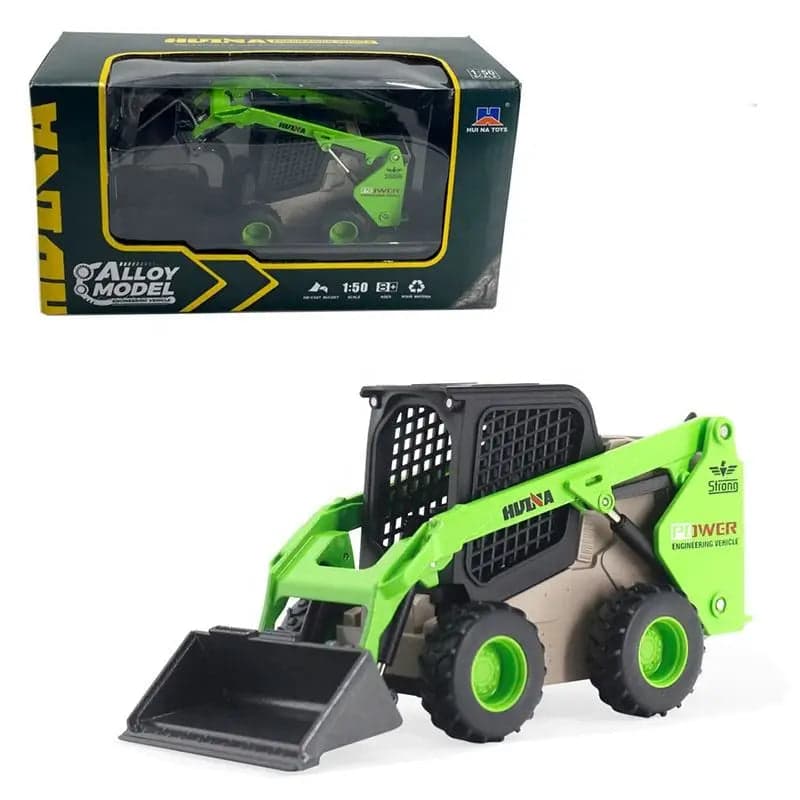 Huina 1707 1:50 Static Skid-Steer Excavator — view 6