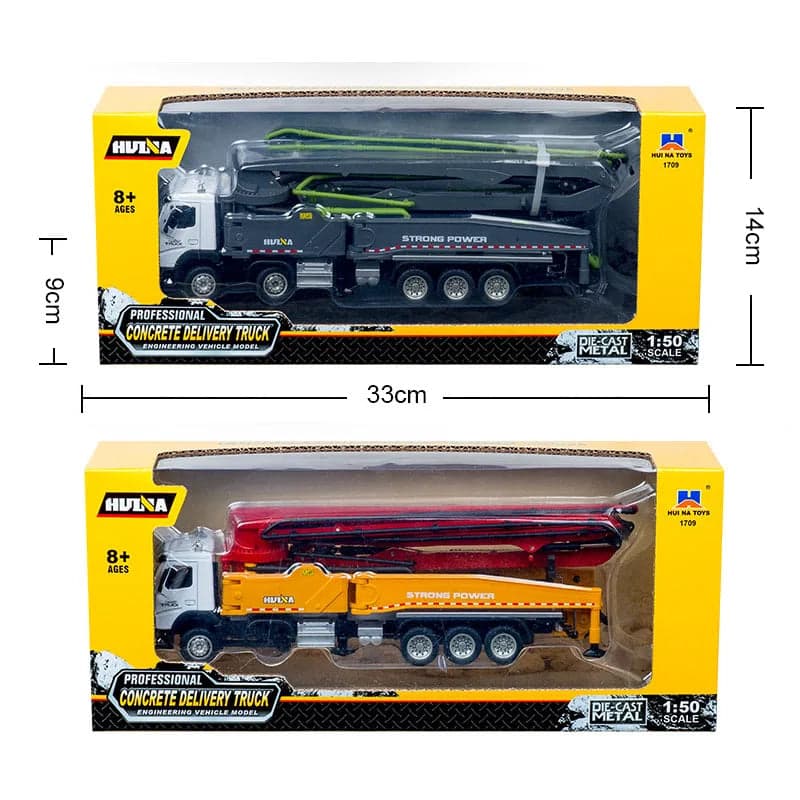 Huna 1709 1:50 Static Concrete Pump Truck — view 5
