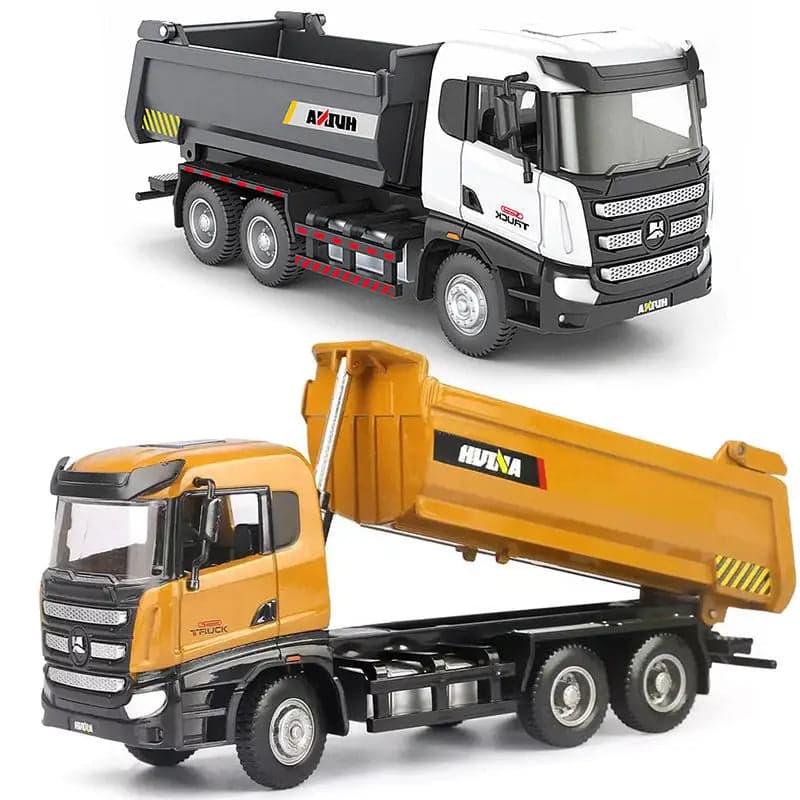 Huina 1718 1:50 Static Dump Truck — view 2