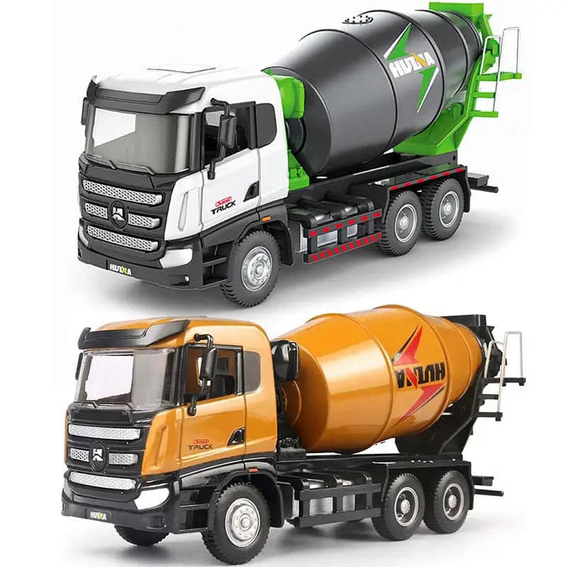 Huina 1719 1:50 Static Cement Truck — view 3