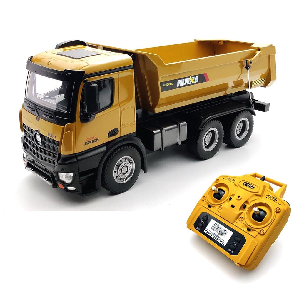 Huina 1582 1:14 All Metal Dump Truck RTR — view 2