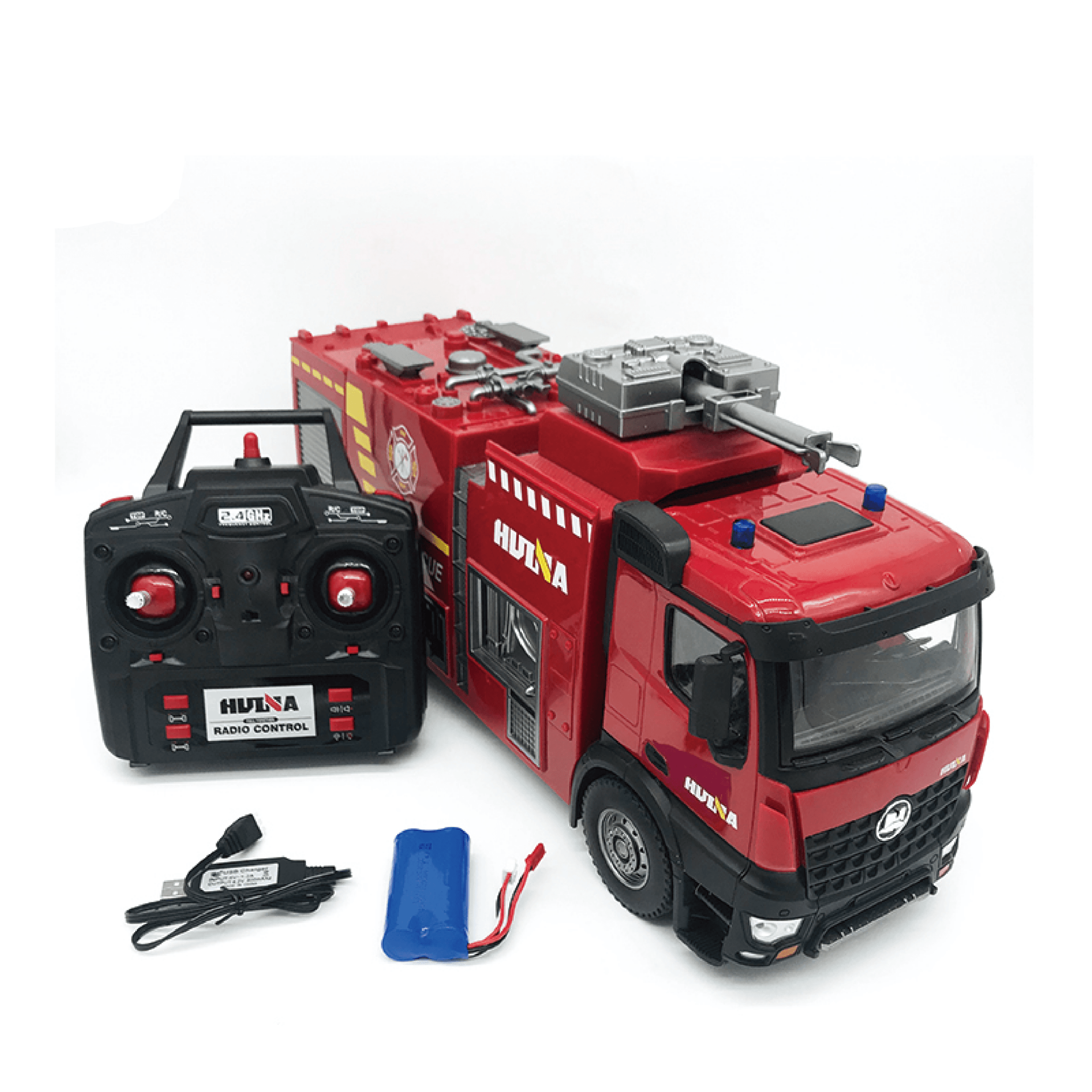Huina 1562 Simulation Fire Truck RTR