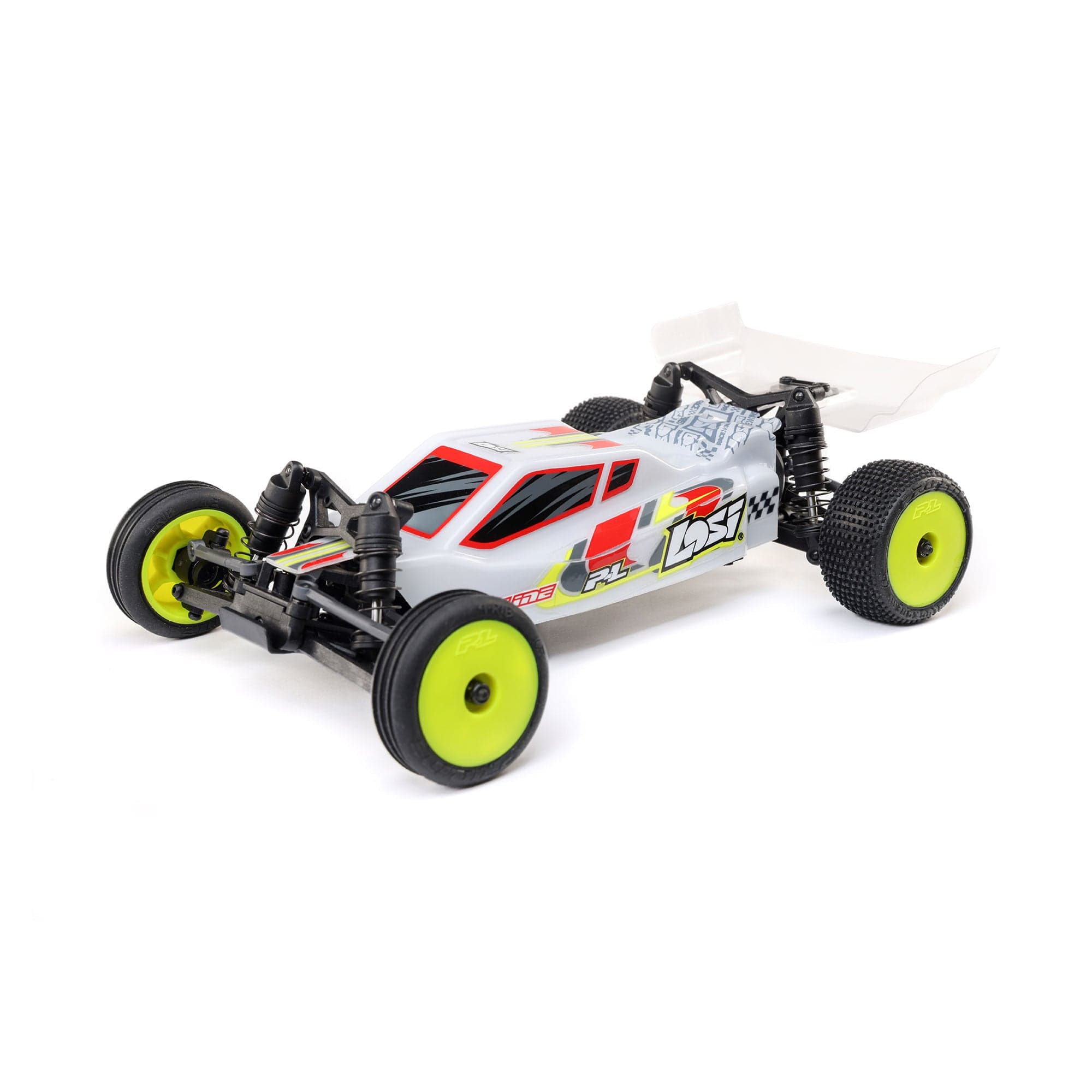 Micro-B 1:24 2WD Buggy RTR, White
